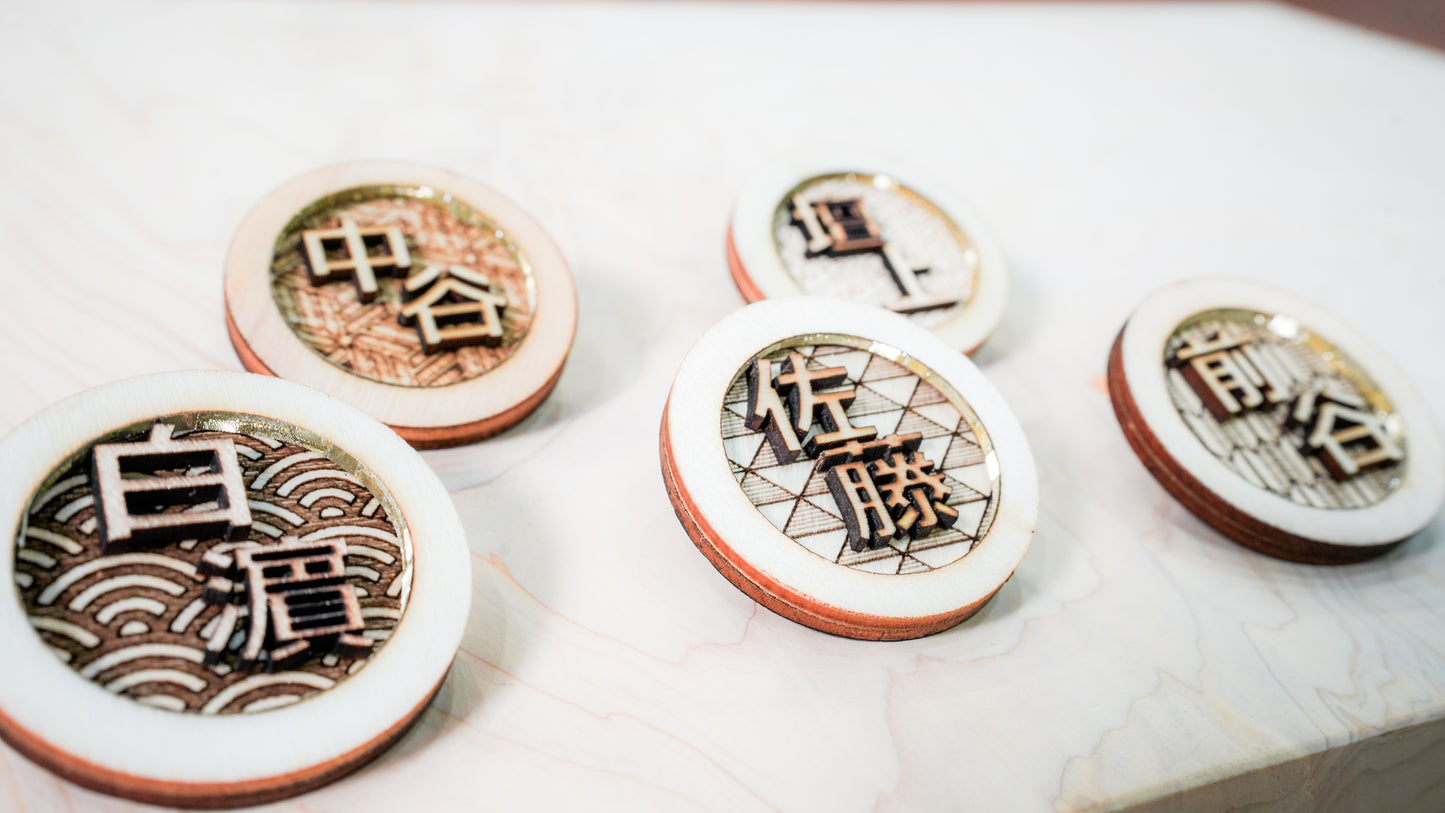 木製ゴルフマーカー 【1個】