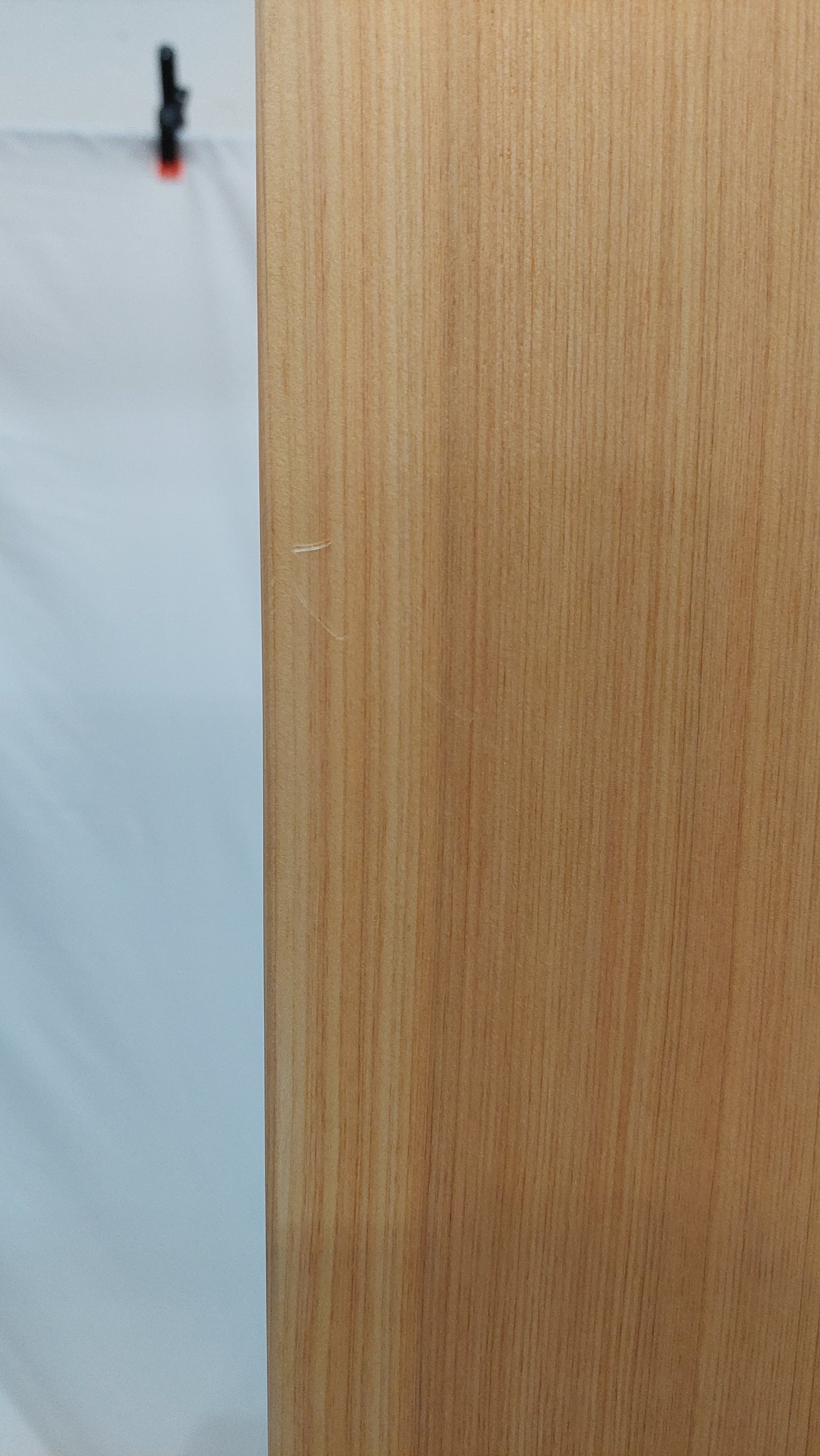 A0017 モミ無垢一枚板 テーブル天板 1,940mm × 420mm × 75mm