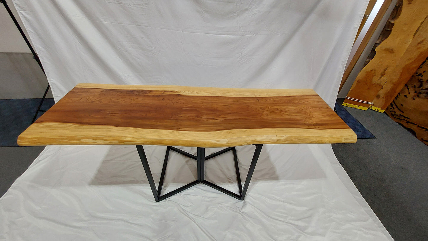 A0016 杉無垢一枚板 テーブル天板 1,820mm × 570mm × 60mm