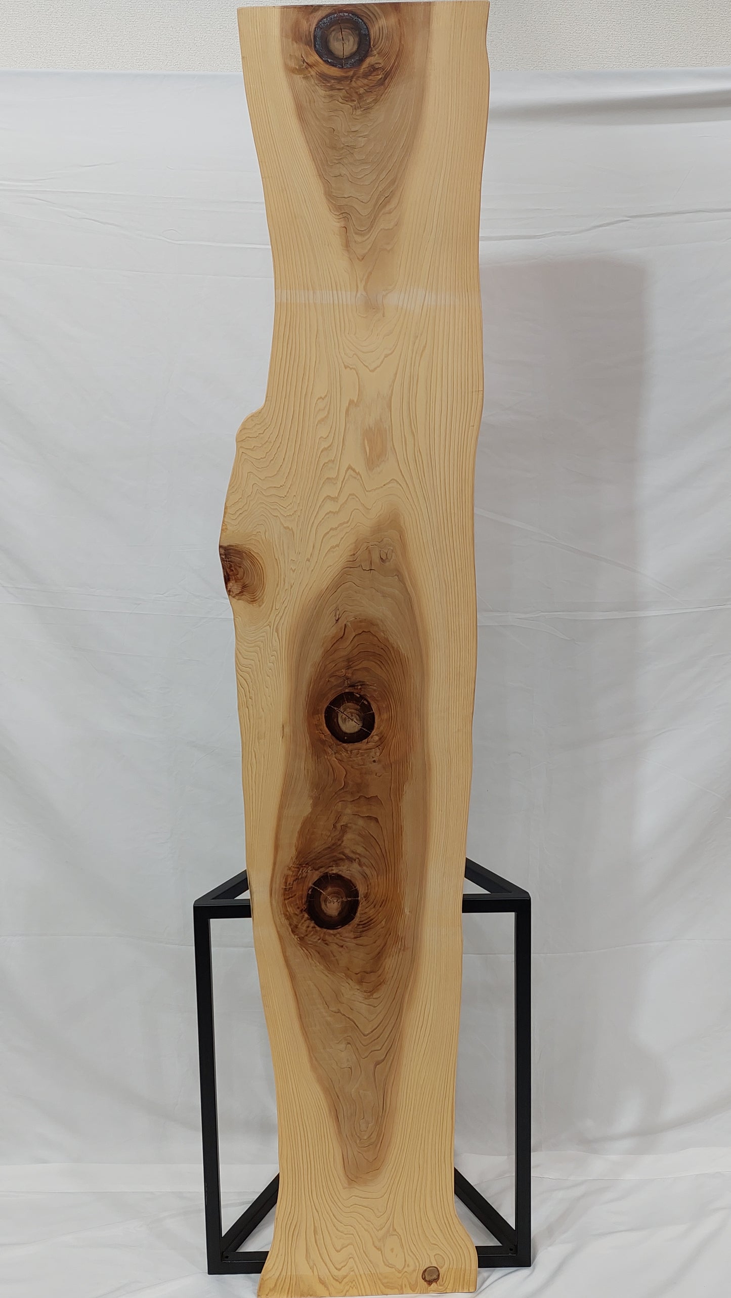 C0016 杉 無垢一枚テーブル天板 2,000mm×300~410mm×35mm