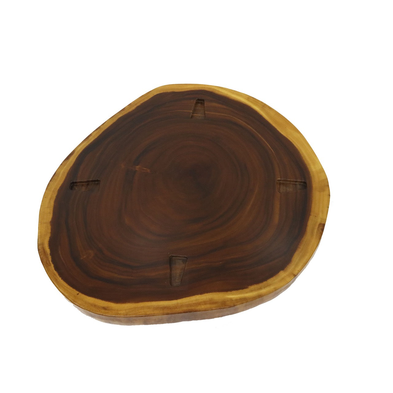 A0009 モンキーポット無垢一枚板 テーブル天板 830mm×830mm×65mm