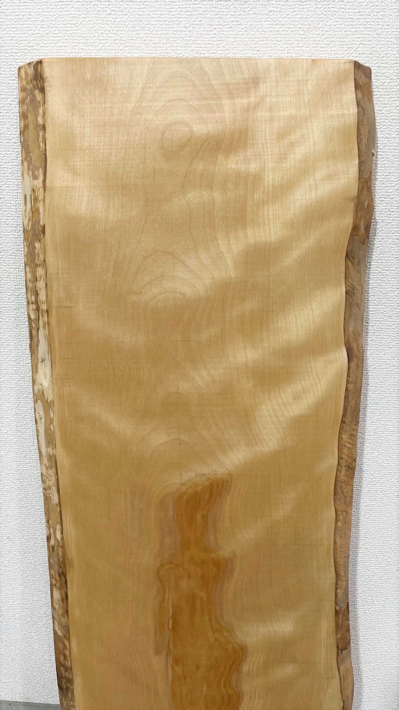 A0036 カバ桜 無垢一枚板 テーブル天板 1,570mm × 410mm × 30mm – メイ