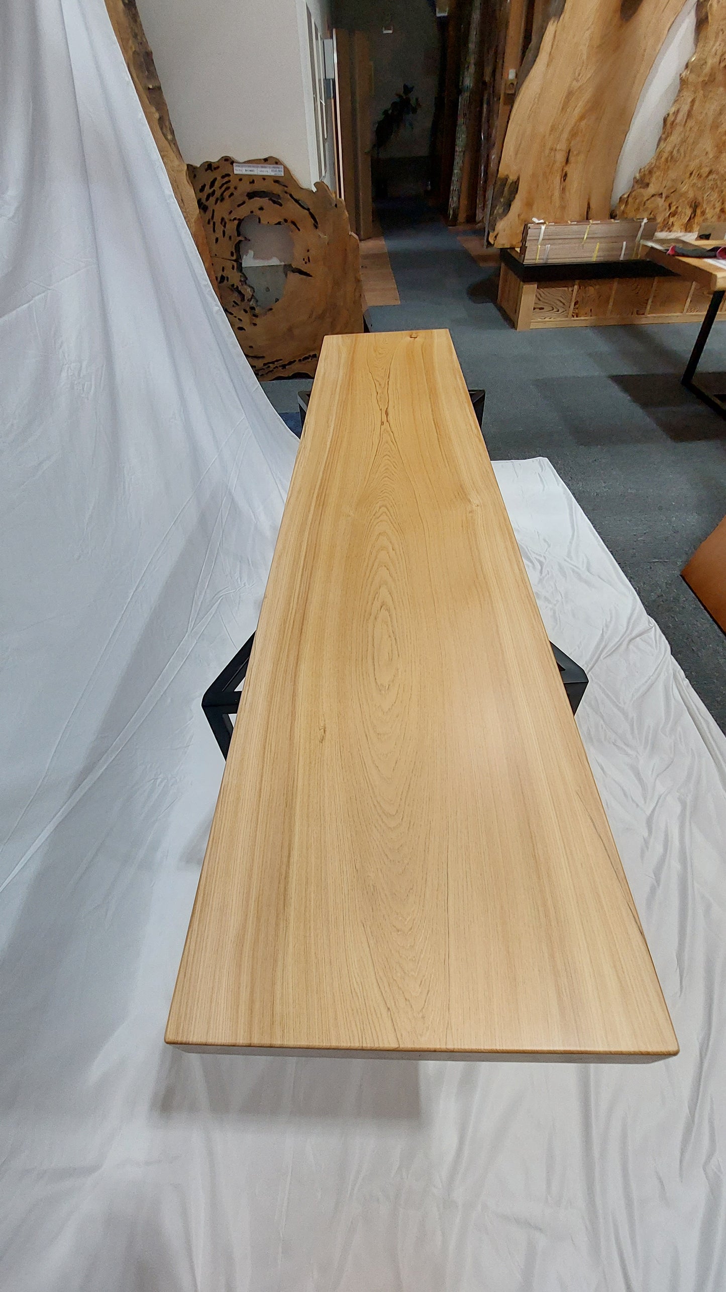 A0017 Solid fir table top 1,940mm x 420mm x 75mm