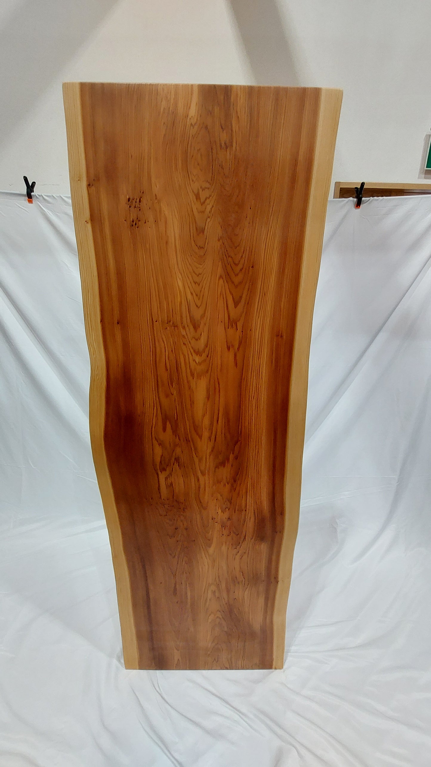 A0016 Solid cedar table top 1,820mm x 570mm x 60mm