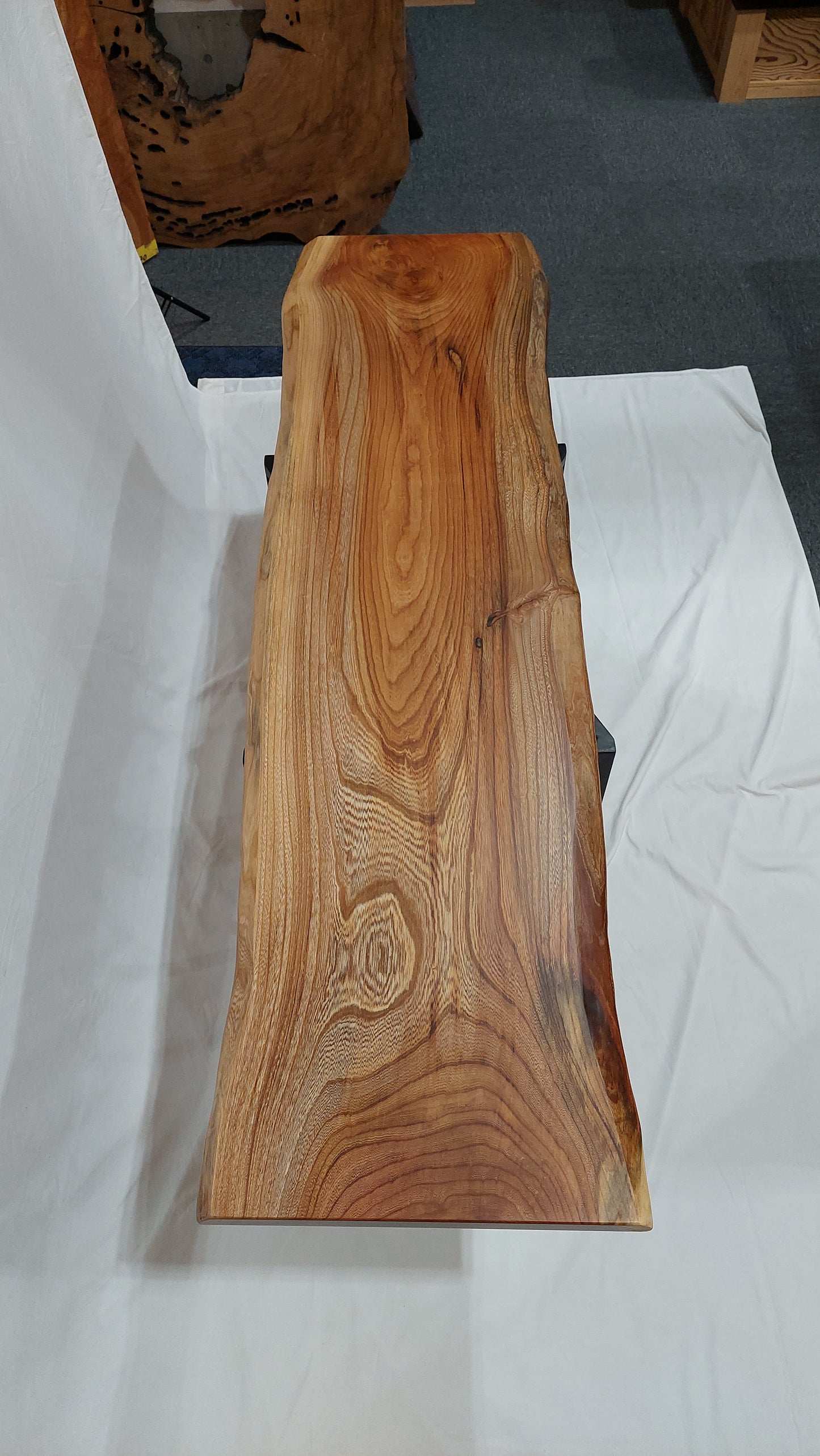 A0018 Zelkova solid wood table top 2,000m x 500m x 60mm