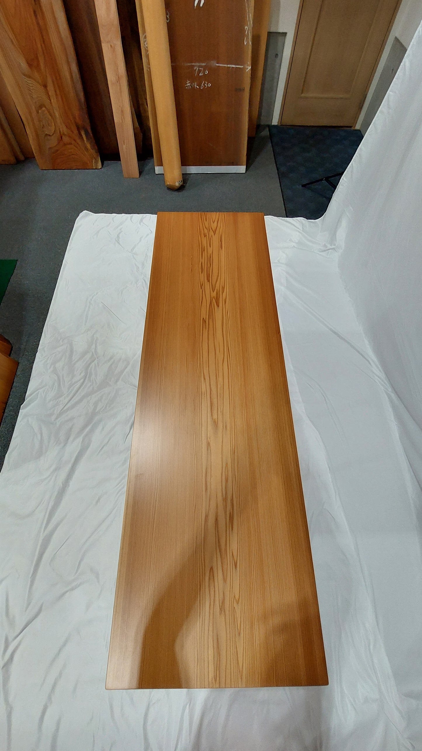 A0021 Cedar solid wood table top 1,320mm x 400mm x 25mm