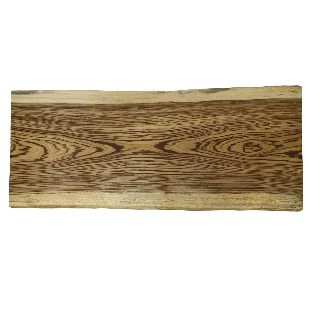 A0005 Solid Zebrawood Table Top 1,950mm x 790mm x 60mm 