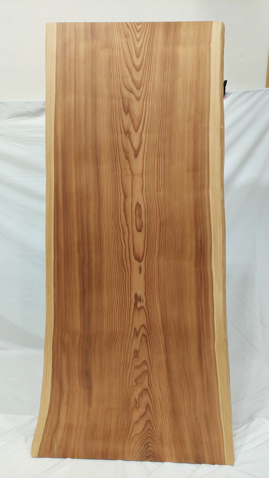 A0011 Solid cedar from Kochi Prefecture Table top 1,840mm x 940-690mm x 70mm