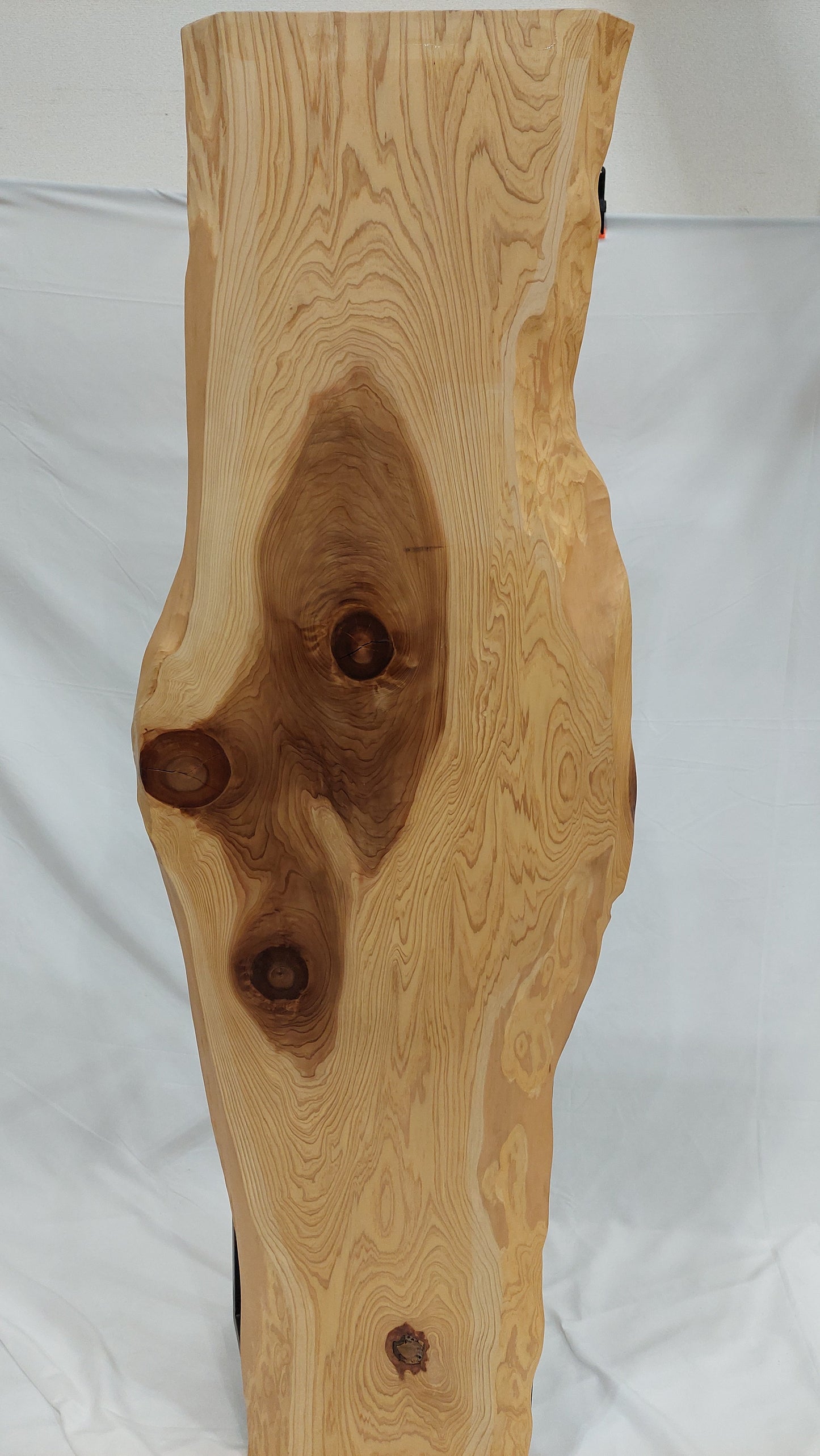 C0004 Solid cedar table top 1,830mm x 330mm~570mm x 50mm